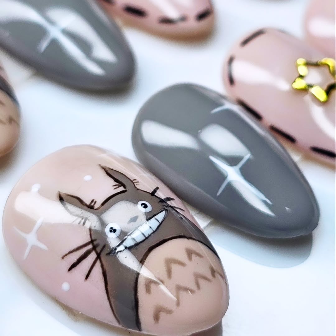 Press on Nails - Meu Amigo Totoro