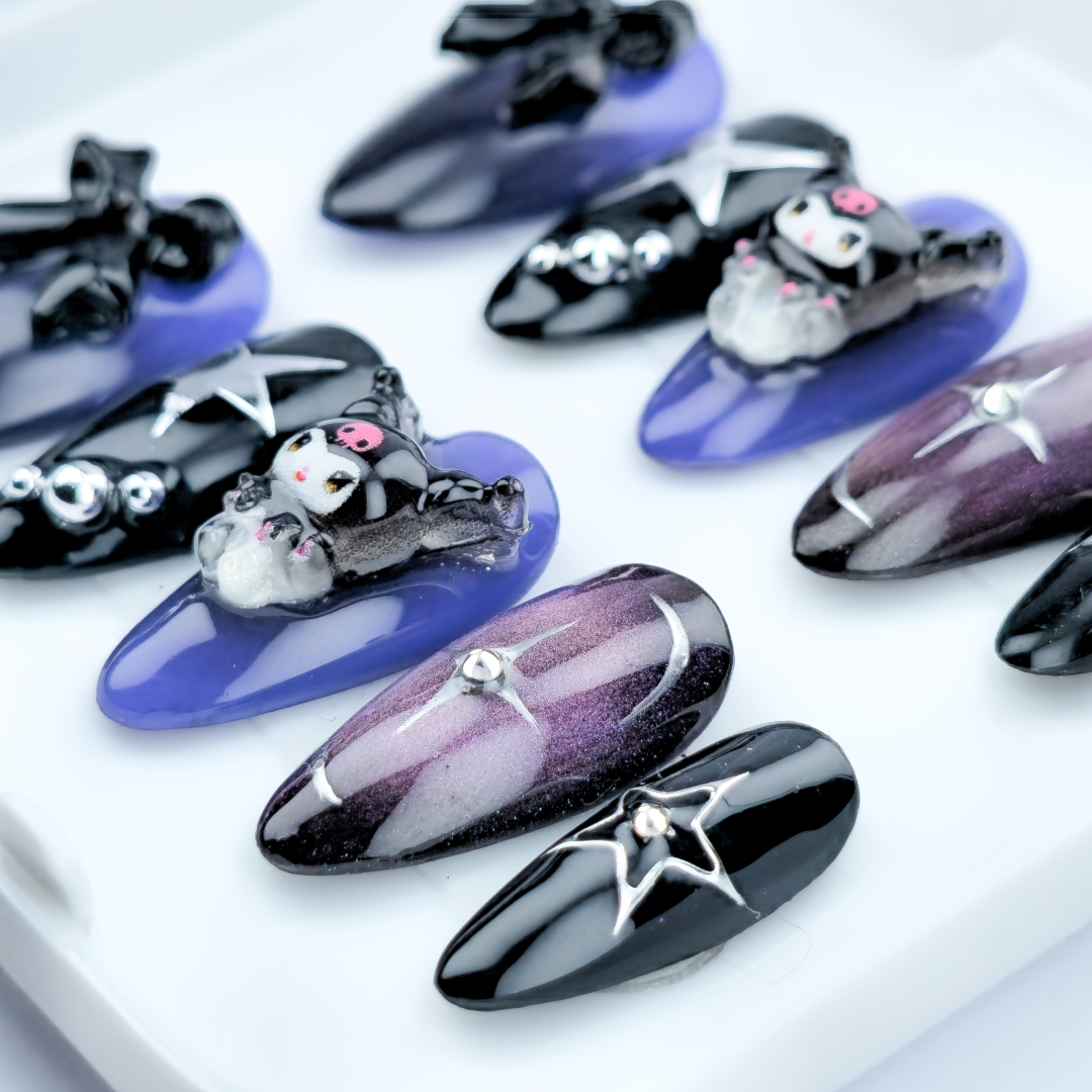 Press on Nails - Kuromi 2