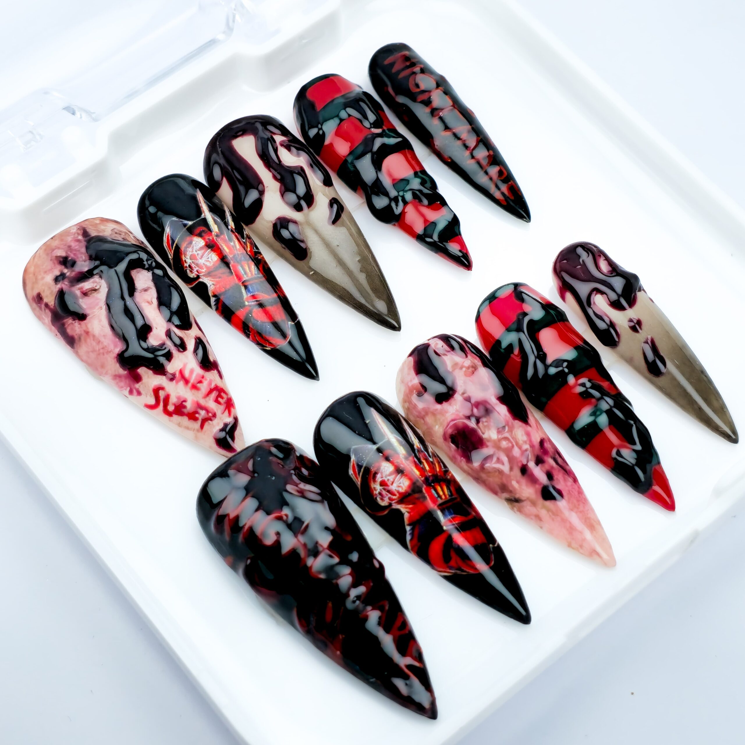 Press on Nails – Freddy Krueger