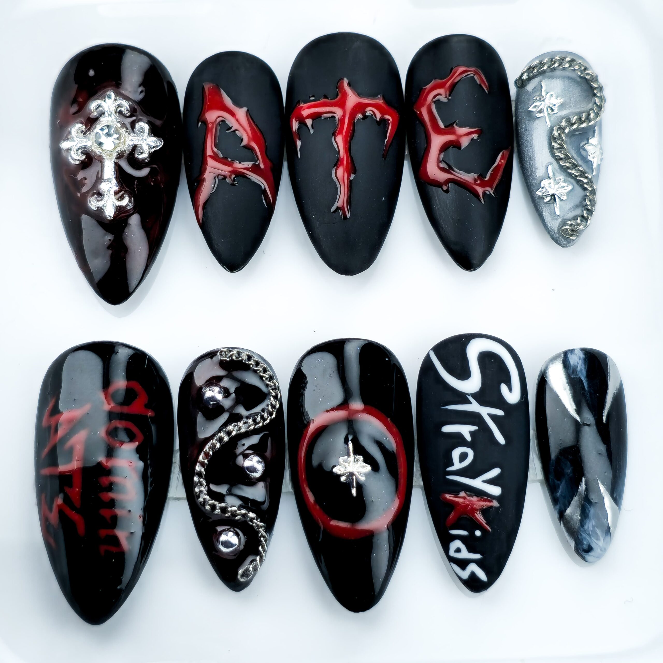 Press on Nails - Stray Kids - Imagem 5